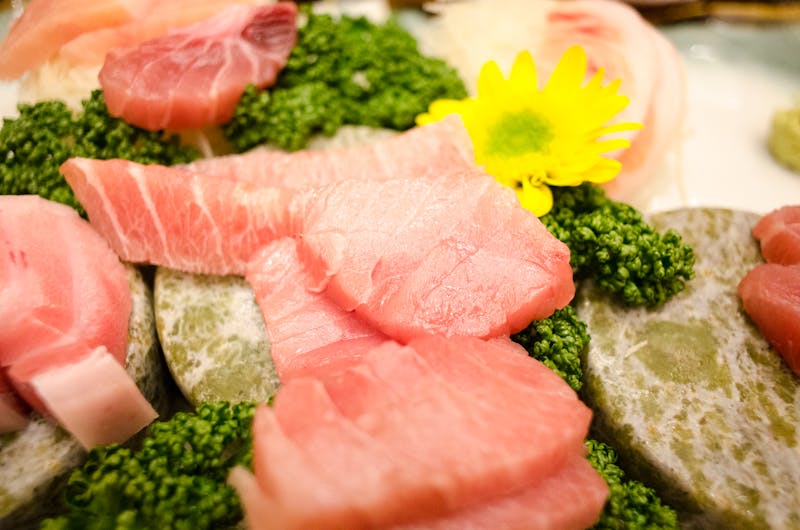 Tonijn Sashimi dagvers gesneden
