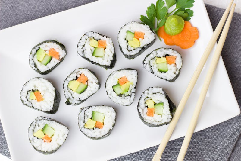 Vegetarische Maki Roll